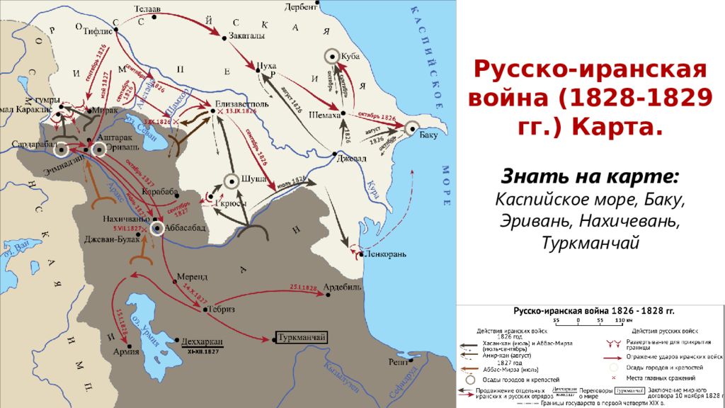 Русско иранская война презентация