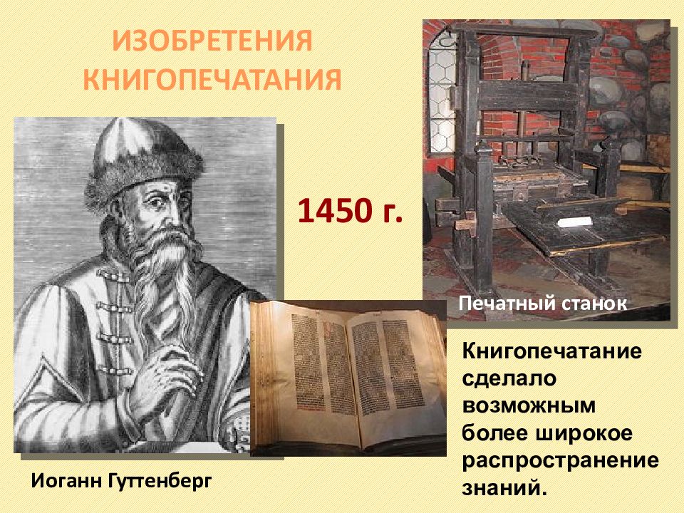 Книгопечатание картинки для презентации