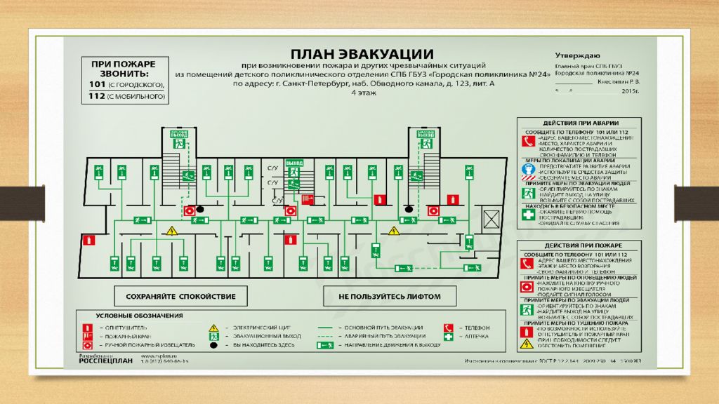 План эвакуации казань