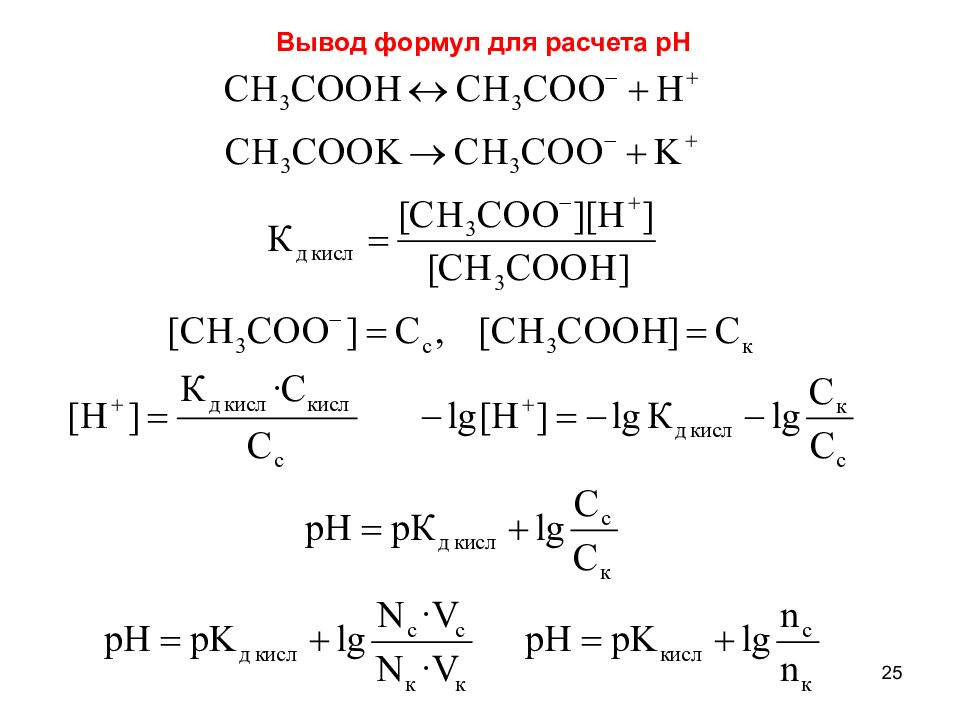 Ph формула. Вывод формулы PH буферного раствора. Формула для расчета PH буферного раствора. Вывод формулы для расчета PH буфера. Формула расчета буферного раствора.