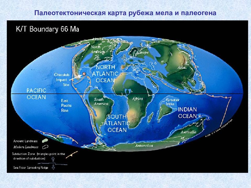 Неоген карта мира