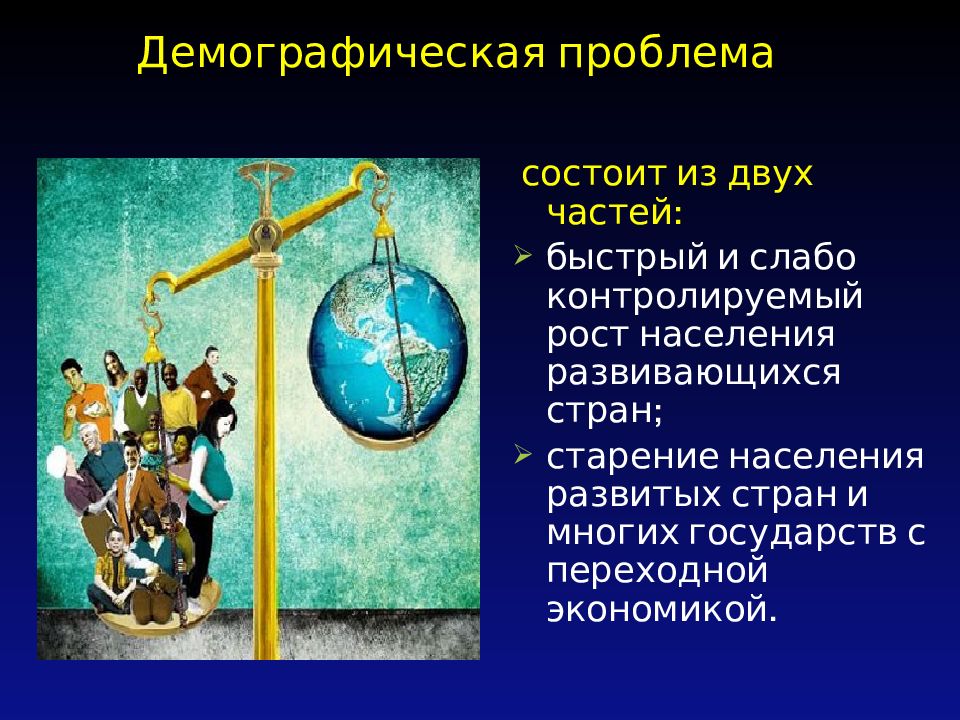 Демографическая проблема картинки для презентации