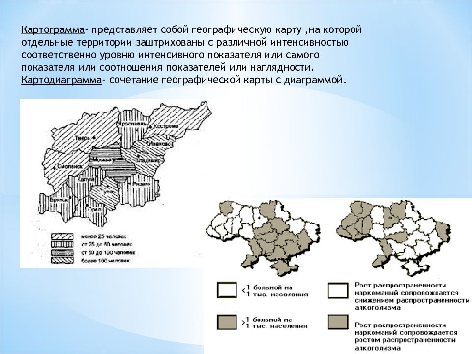 Картограммы и картодиаграммы