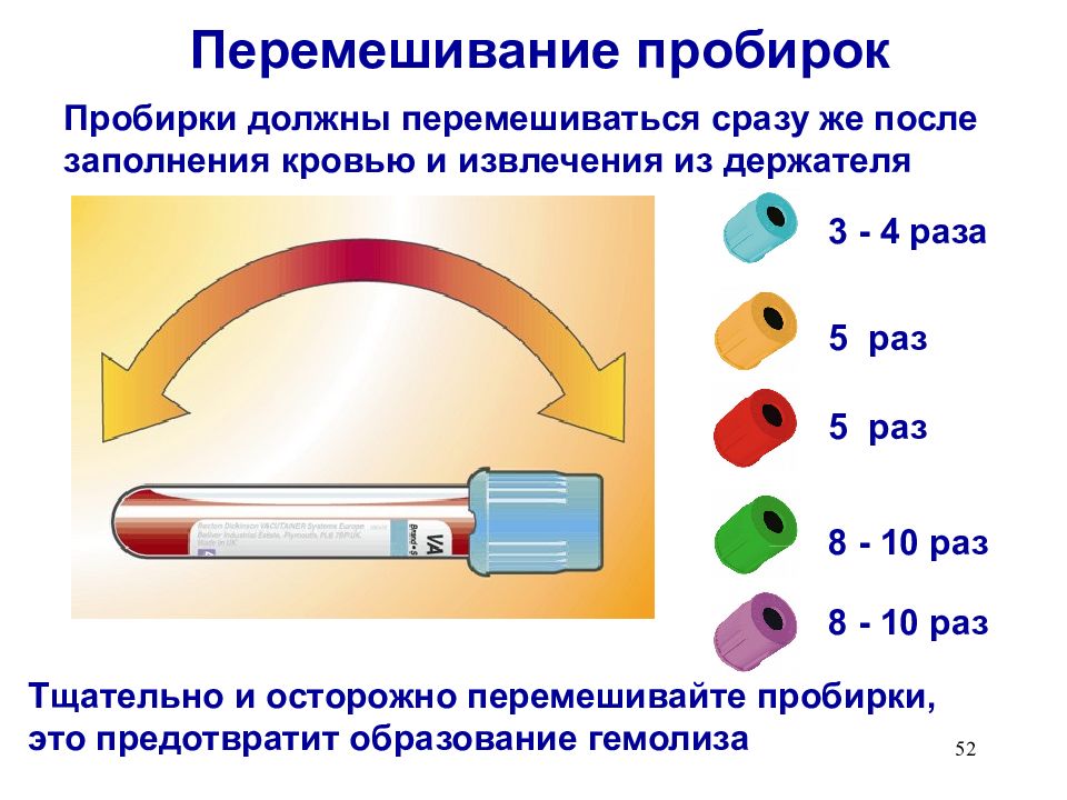 Презентация техника забора крови