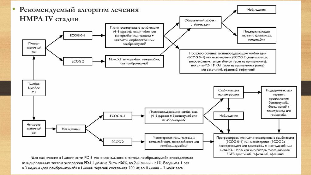 Алгоритм лечения