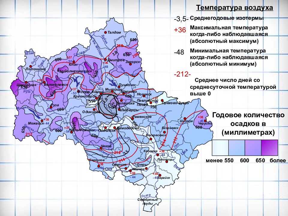 Карта осадков москва подмосковье