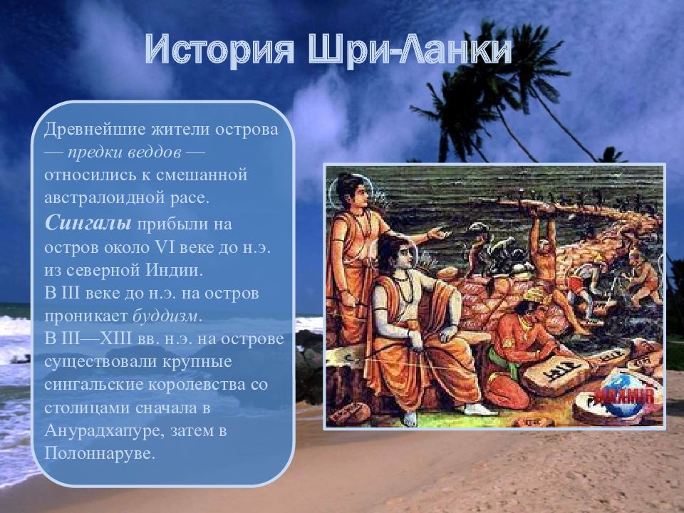 Дайте характеристику государства шри ланка по плану приложения