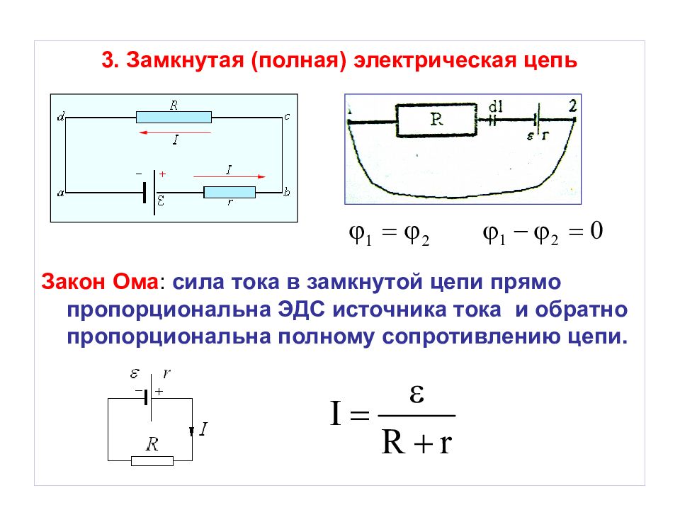 Схема полной цепи