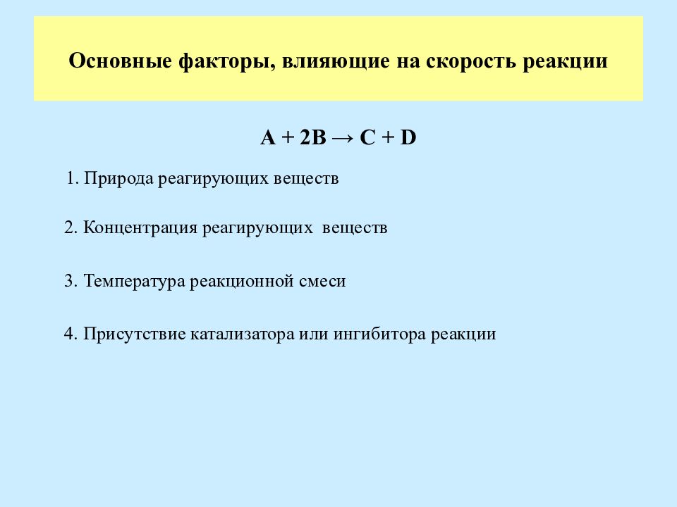 3 реакции с ингибиторами. Зависимость скорости реакции от концентрации реагирующих веществ. Зависимость скорости реакции от природы реагирующих веществ. Реакция с ингибитором.