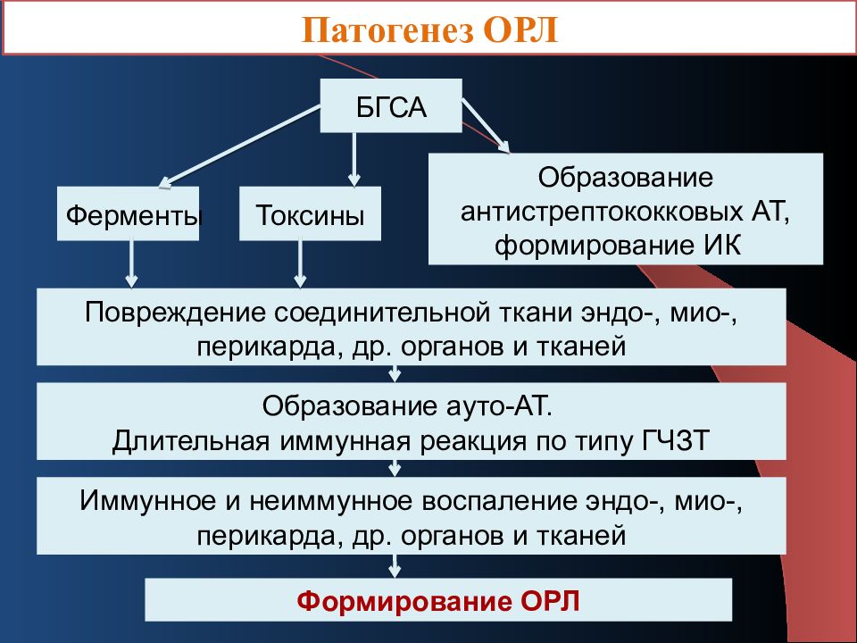 Острая ревматическая лихорадка у детей презентация