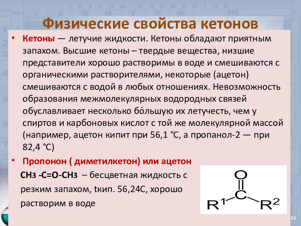 Презентация по теме альдегиды