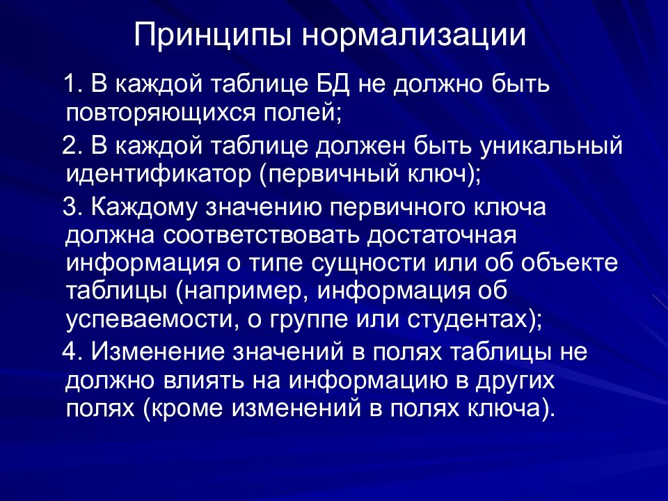 База принцип. Принцип нормализации. Опишите принцип нормализации. Принципы нормализации данных что это такое. Принцип нормализации предполагает.