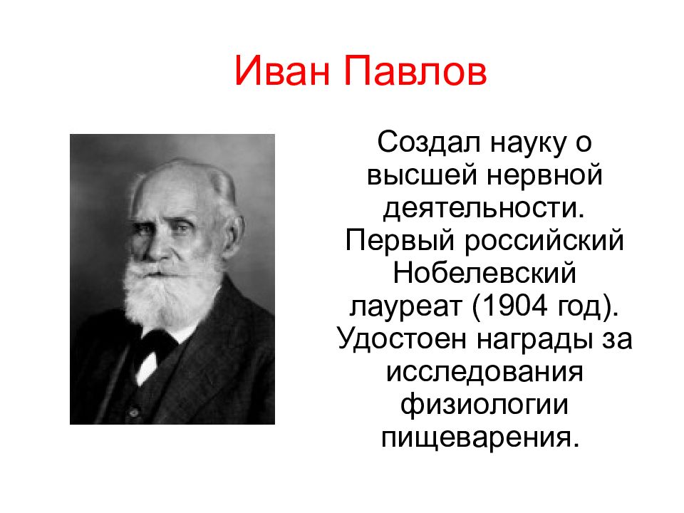 Основатель науки. Кто создал науку. Иван Павлов ВНД. Создал науку о нервной деятельности. Науки о высшей нервной деятельности год.