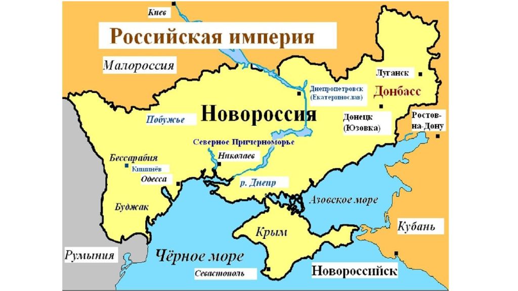 Присоединение и освоение Крыма и Новороссии Потёмкин презентация. Какие области входили в Новороссию до революции.