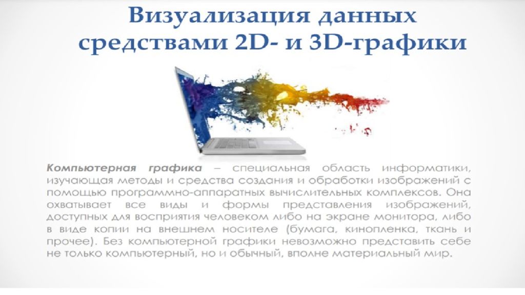 Презентация 2D и 3D моделирование