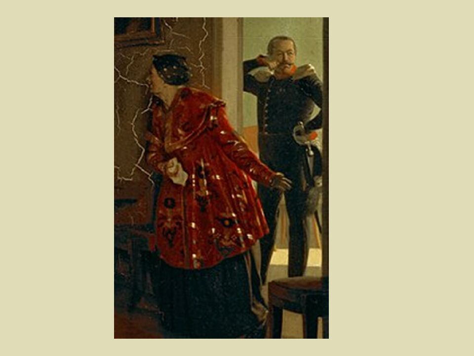 ПАВЕЛ АНДРЕЕВИЧ ФЕДОТОВ 1825 - 1852 «СВАТОВСТВО МАЙОРА» 1848 г. Материал: