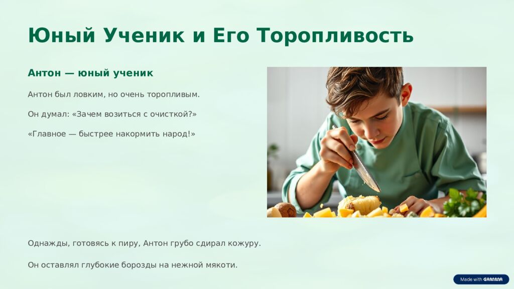 Сказка про Картофельного Короля и Умелые Руки В далёком кулинарном королевстве