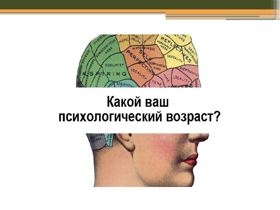 Психологический возраст тест по картинкам