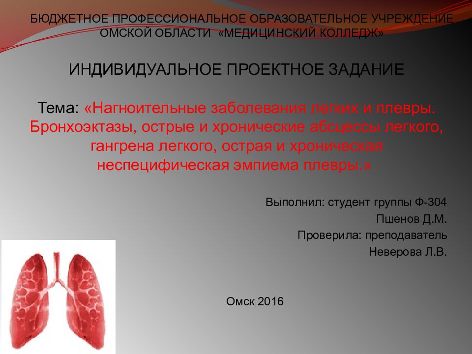 БЮДЖЕТНОЕ ПРОФЕССИОНАЛЬНОЕ ОБРАЗОВАТЕЛЬНОЕ УЧРЕЖДЕНИЕ ОМСКОЙ ОБЛАСТИ «МЕДИЦИНСКИЙ КОЛЛЕДЖ»