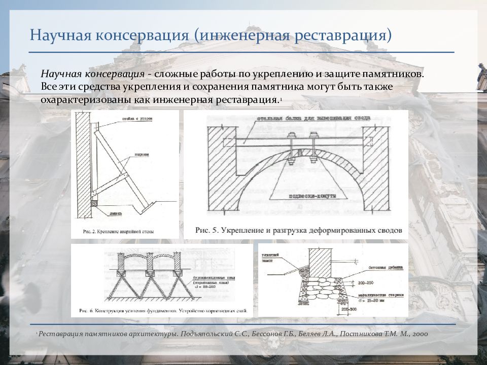 Основные факторы разрушения памятников архитектуры презентация