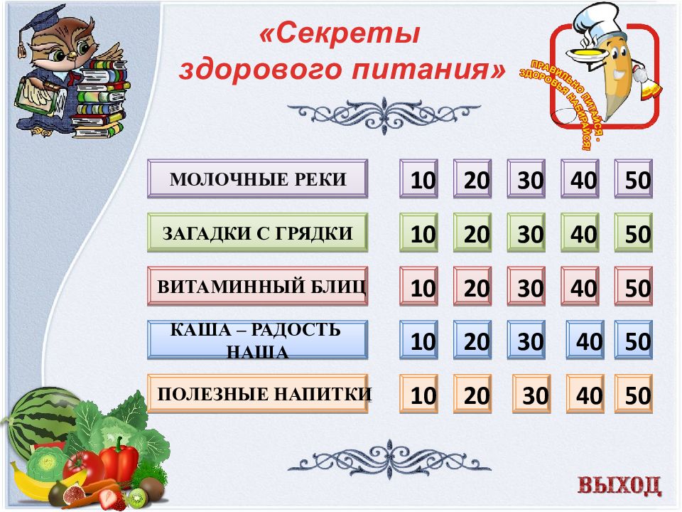 дидактическое пособие еда. презентация здоровое питание для дошкольников. витаминный кроссворд. игра здоровое питание 3 класс. игра здоровое питание 3 класс.