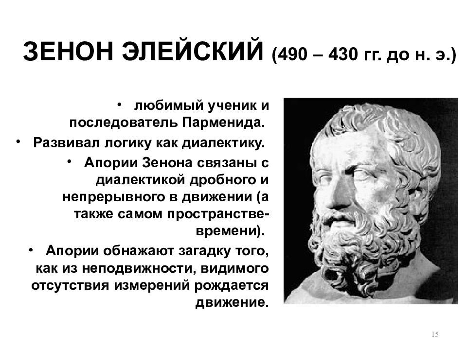 Также утверждал. Зенон Элейский апории. Зенон Элейский (ок. 490–430 Гг. до н.э.). Зенон Элейский и Парменид. Зенон Элейский философия.