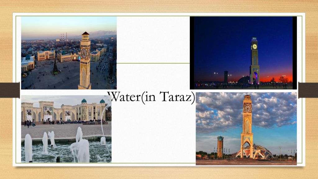 Water(in Taraz)