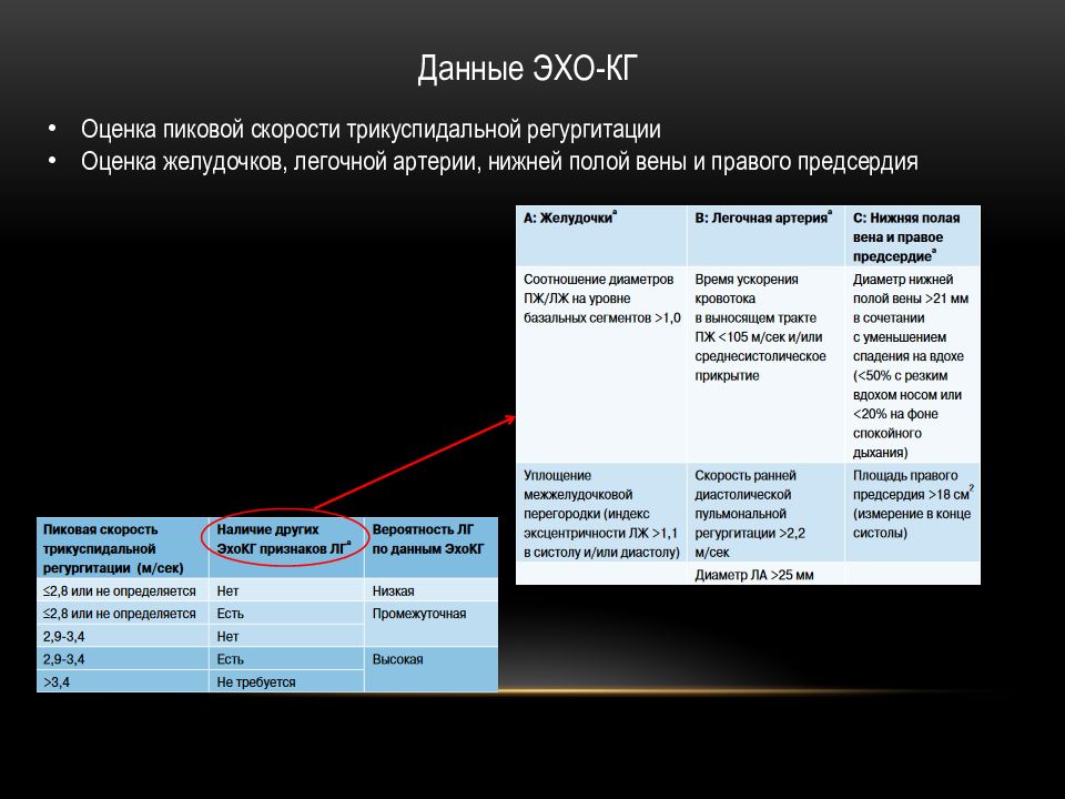 Эхо данные. Оценка легочной гипертензии по трикуспидальной регургитации. Степень легочной гипертензии по трикуспидальной регургитации. Скорость трикуспидальной регургитации. Пиковая скорость трикуспидальной регургитации.
