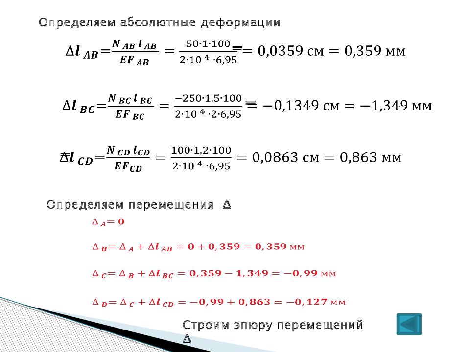 Внецентренное растяжение сжатие презентация