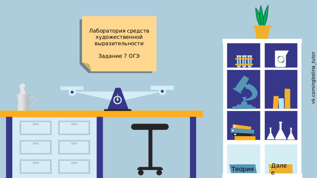 Далее vk.com/ngbelina tutor Теория Лабо ратория средств художественной