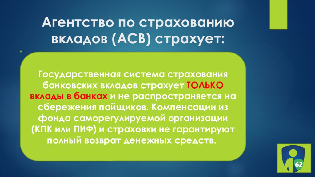 2 в вклад. Вклады как сохранить и приумножить презентация.