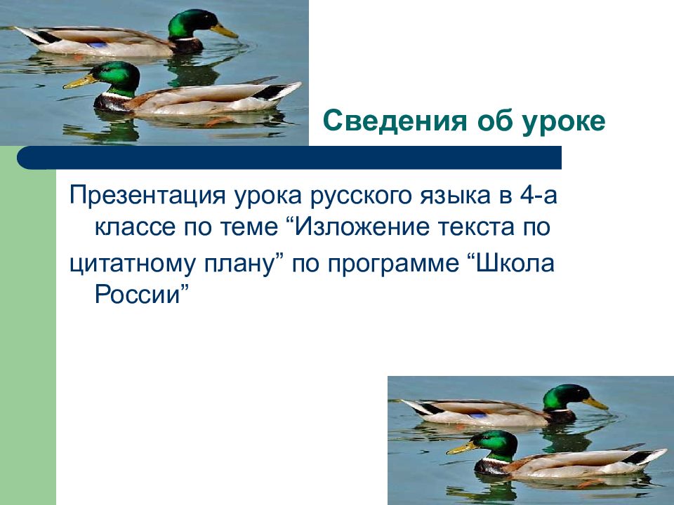 Изложение повествовательного текста по цитатному плану 4 класс школа россии