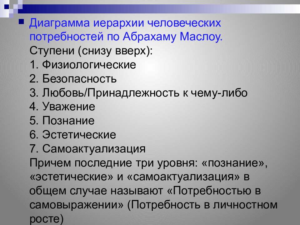 Личность активность мотивация