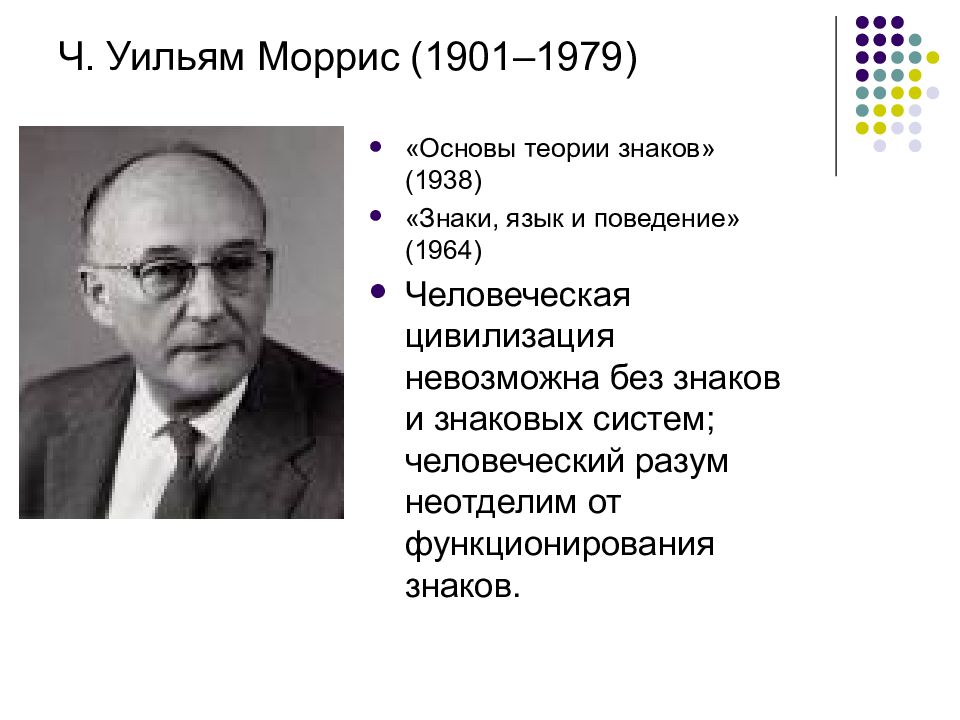 Теория знаков. Чарльз Уильям Моррис (1901–1979). Моррис основания теории знаков. Чарльз Моррис семиотика. Чарльз Уильям Моррис основания теории знаков.