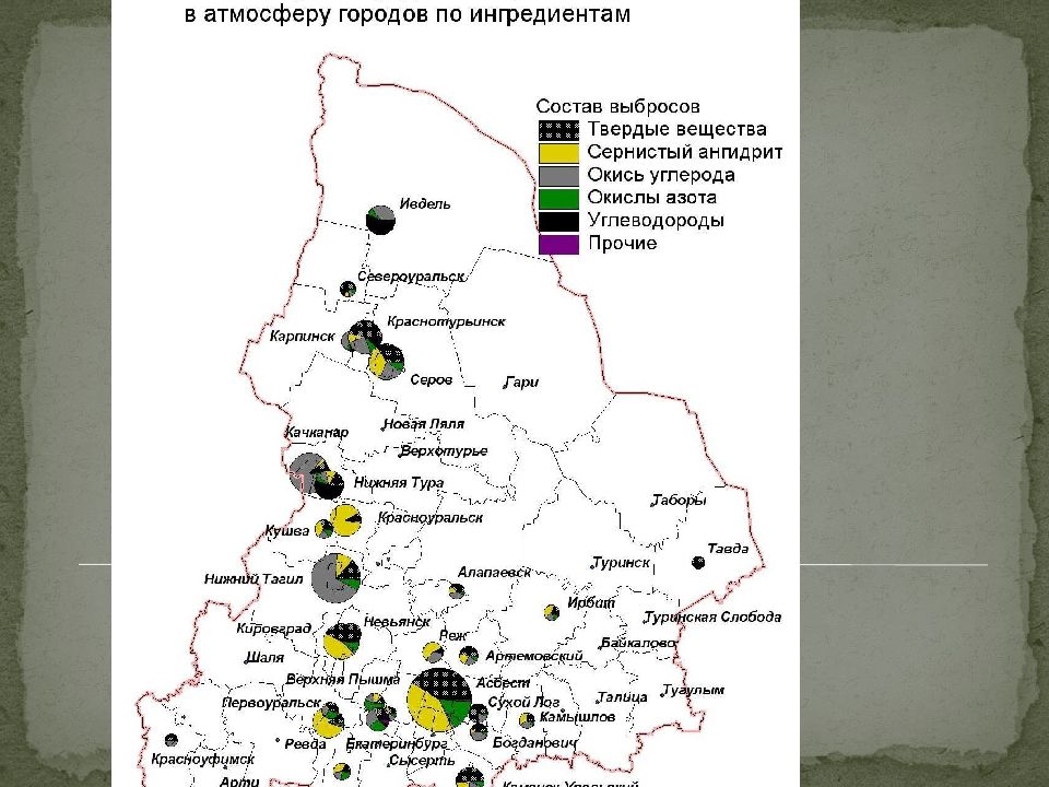 Экологическая карта екатеринбурга