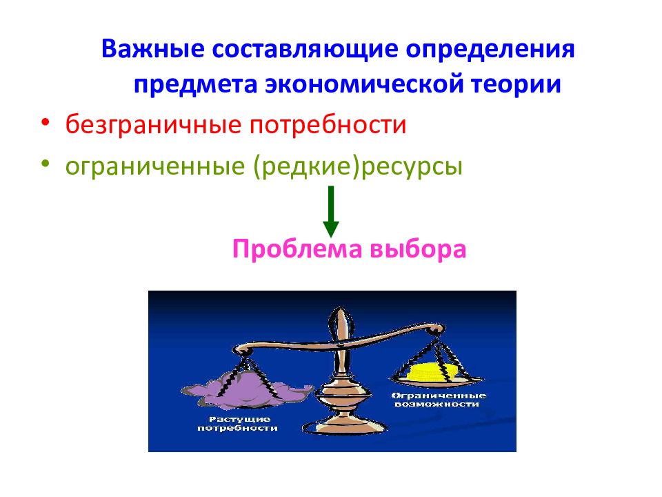 Выберите наиболее полное определение предмета экономики