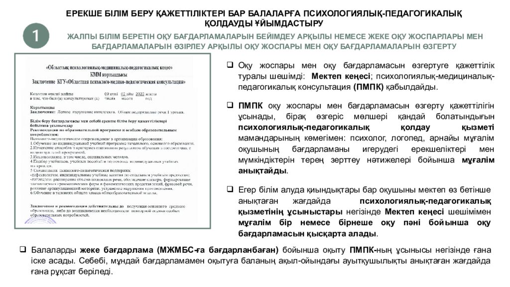ИНКЛЮЗИВТІ БІЛІМ БЕРУ НЕГІЗДЕРІ, ҚҰРАЛДАРЫ ЖӘНЕ ПРАКТИКАЛЫҚ ШЕШІМДЕРІ