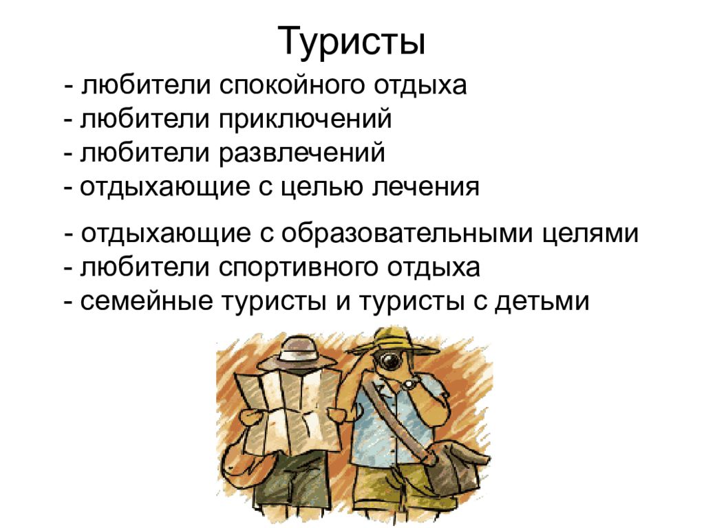 Презентация для туристов