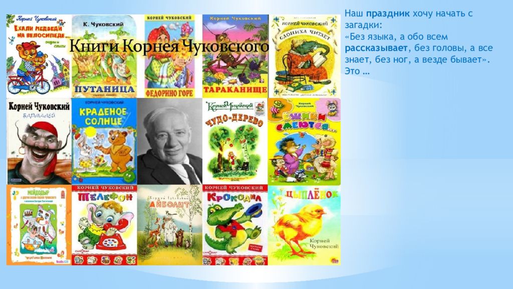 Презентация к и чуковский 2 класс презентация школа россии