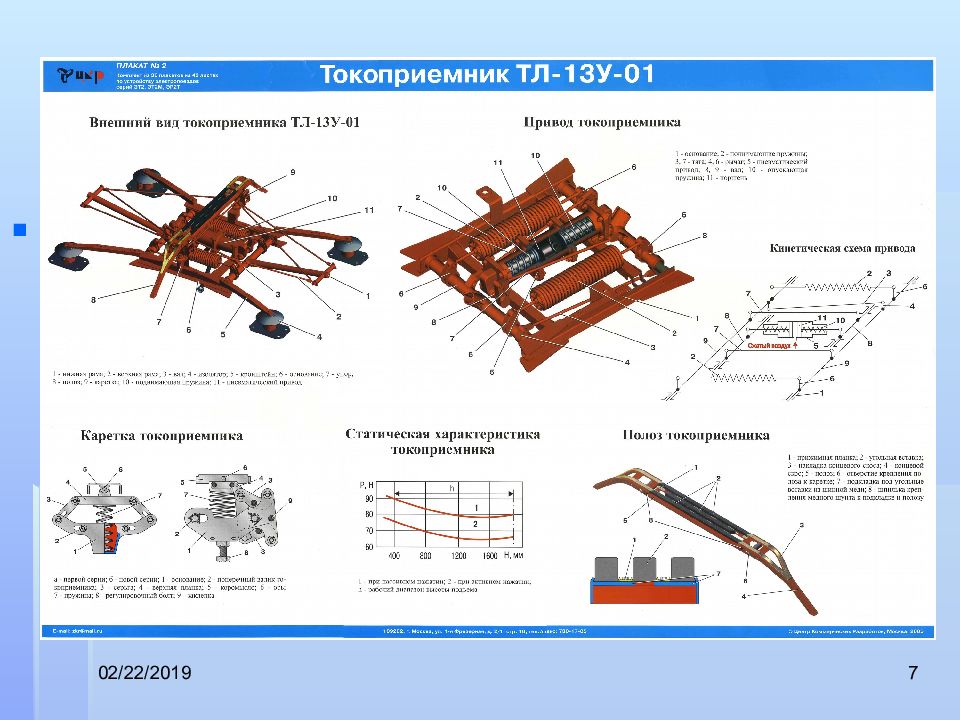 Токоприемник п 5 чертеж