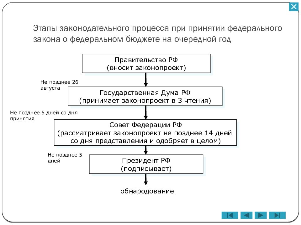 Презентация законодательный процесс