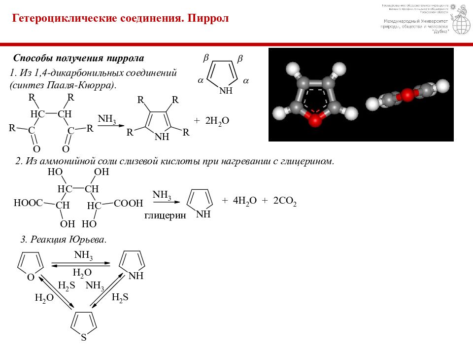 Получение соединений. 1 4 Дикарбонильные соединения. Способы синтеза дикарбонильных соединений. Получение дикарбонильных соединений. Пиррол Кнорра.