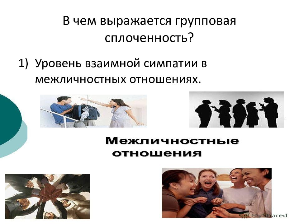 Фактор сплоченности группы