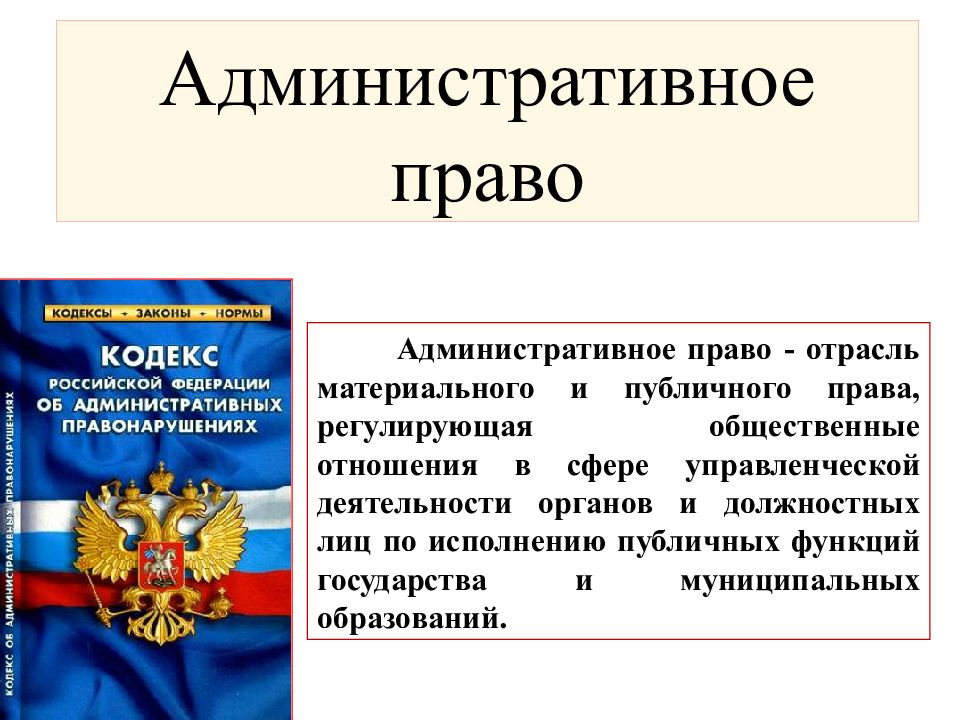 Презентации административное право