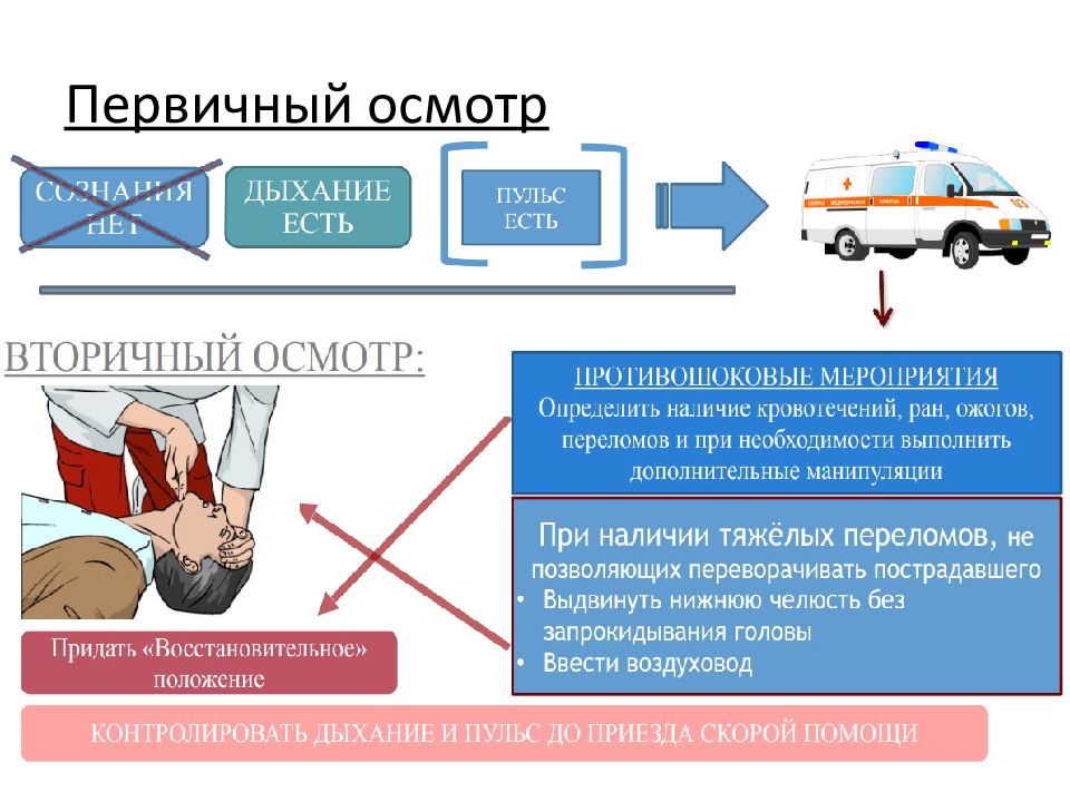 Направления помощи. Конверсия при первичном осмотр. Пункты первичного осмотра.