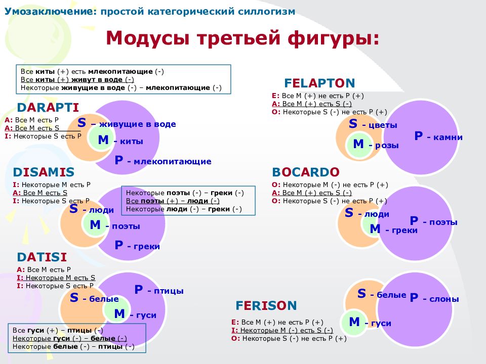 12 лекций курс. Модусы третьей фигуры. Силлогизм Datisi. Bocardo модусы третьей фигуры. Модусы человека.