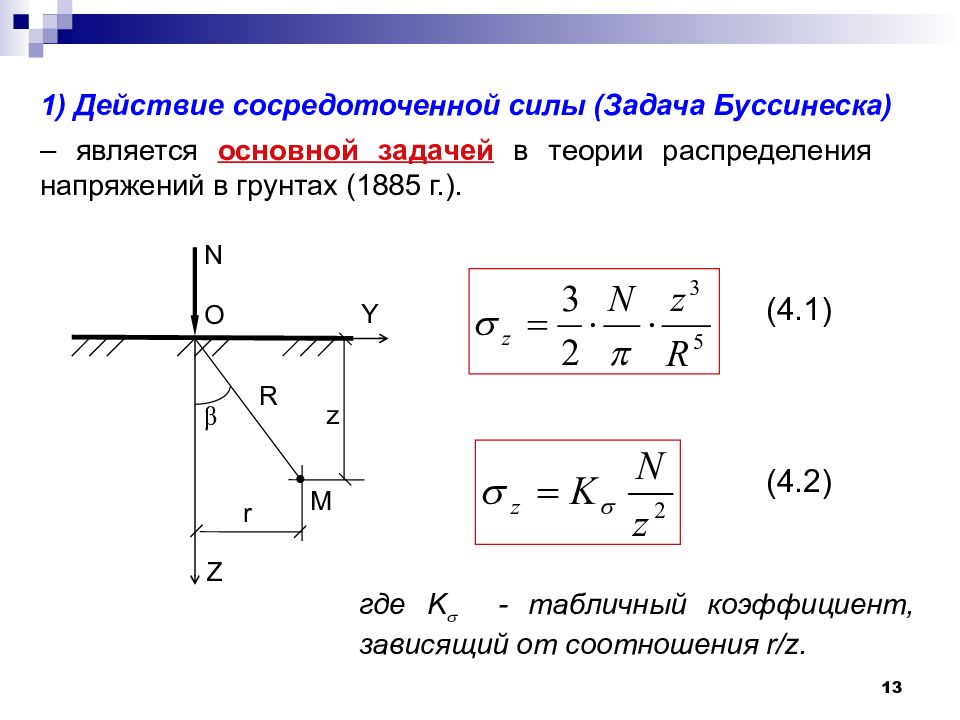 Распределение напряжения