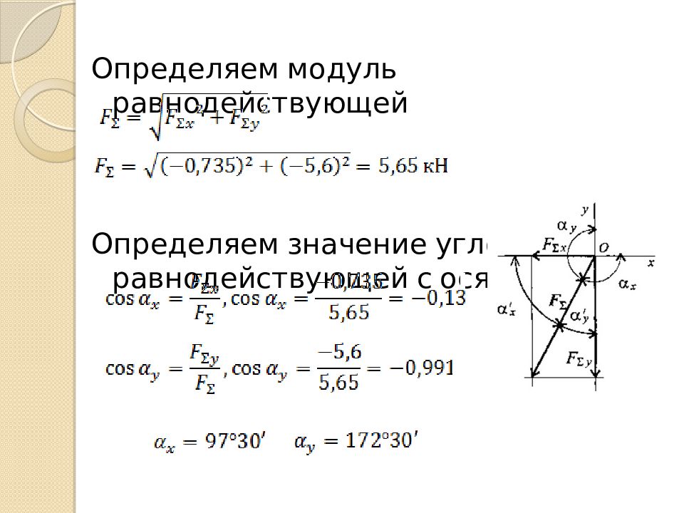 Модуль равнодействующей сходящихся сил. Как найти модуль равнодействующей. Модуль равнодействующей двух сходящихся сил. Как определить модуль равнодействующей.