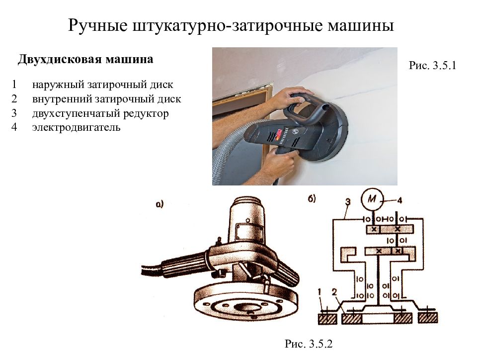 Машины для штукатурных работ презентация