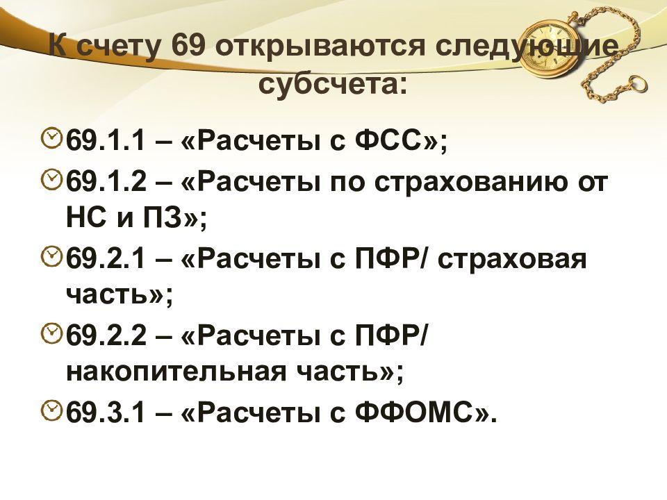 68.10 счет бухгалтерского